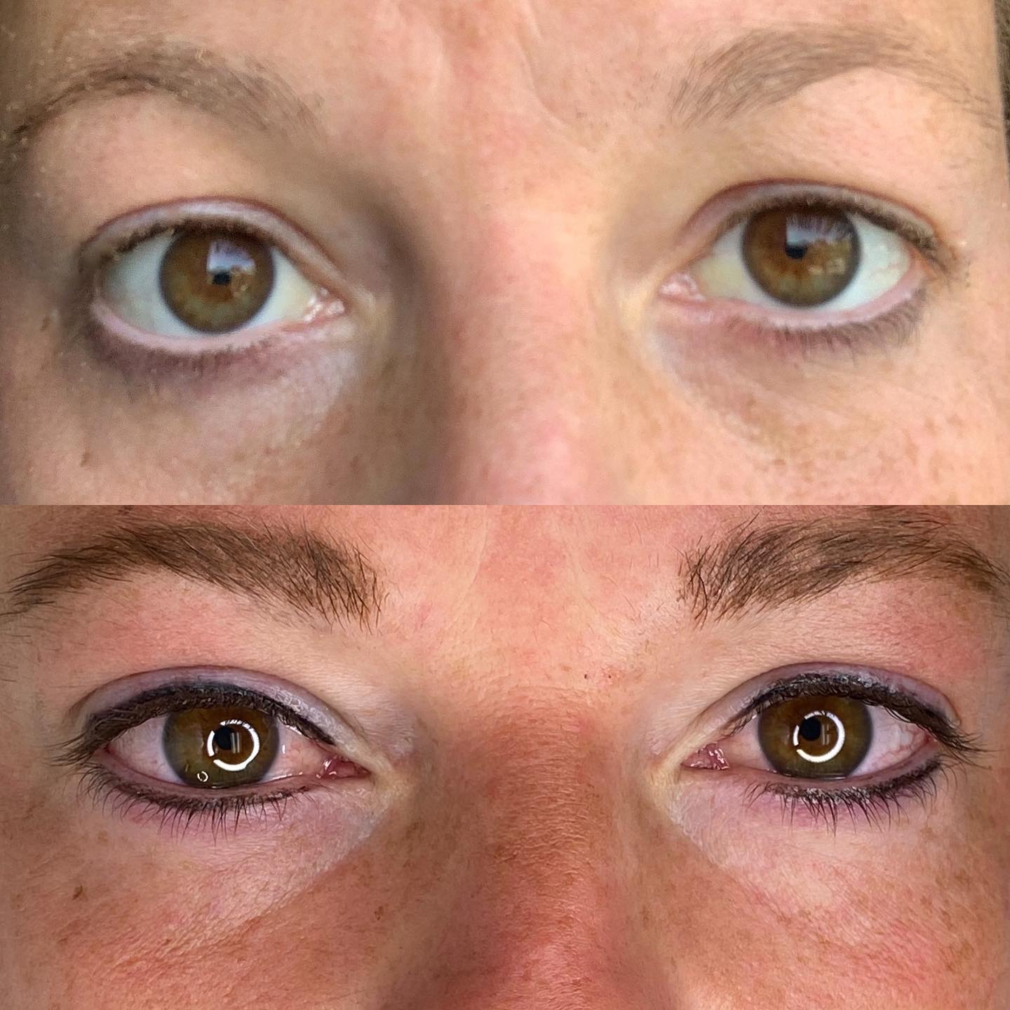 Permanent eyeliner enhancing eye definition with a smudge-free look Permanent eyeliner enhancing eye definition with a smudge-free look