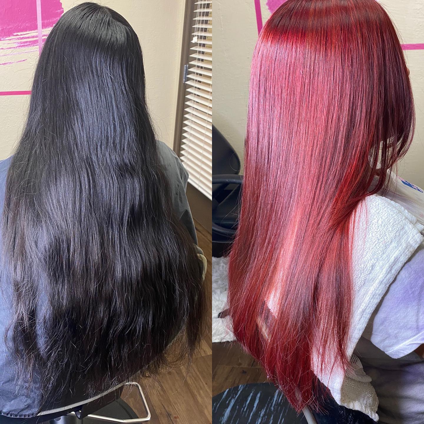 Merk Beauty Hair color transformation